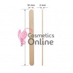 Spatule din lemn mici pentru epilat 100 buc, Staleks, 114x10 mm, cod DSW-30